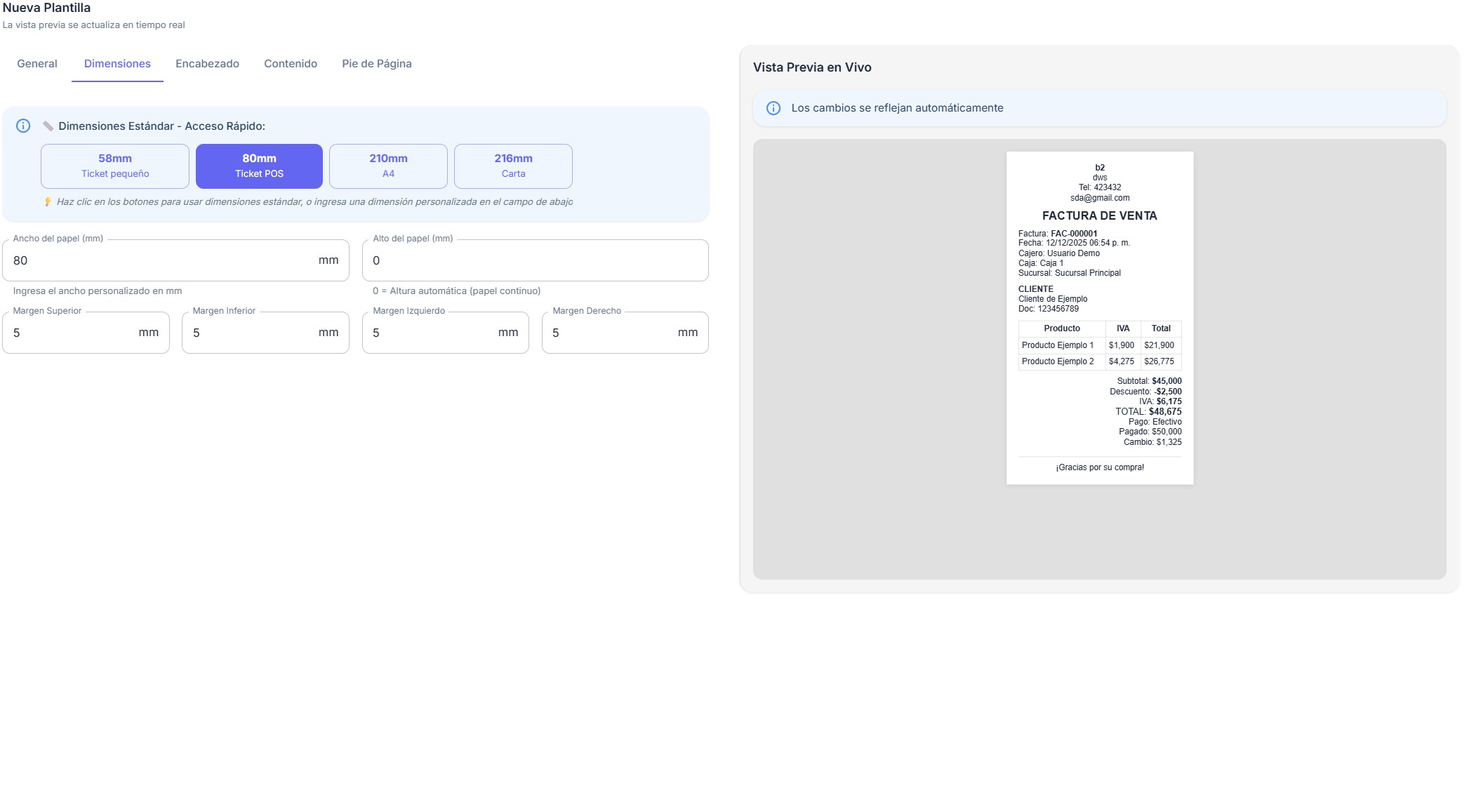Facturación electrónica DIAN POSENT con integración completa y válida en Colombia
